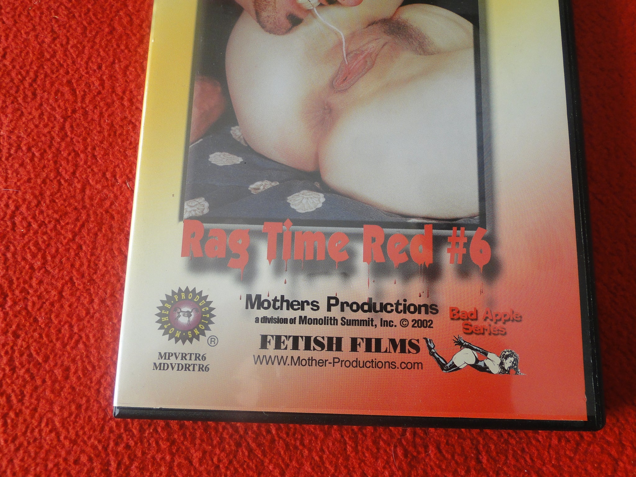 Vintage Erotic Sexy Adult DVD XXX Movie Fetish Rag Time Red #6 HH –  Ephemera Galore