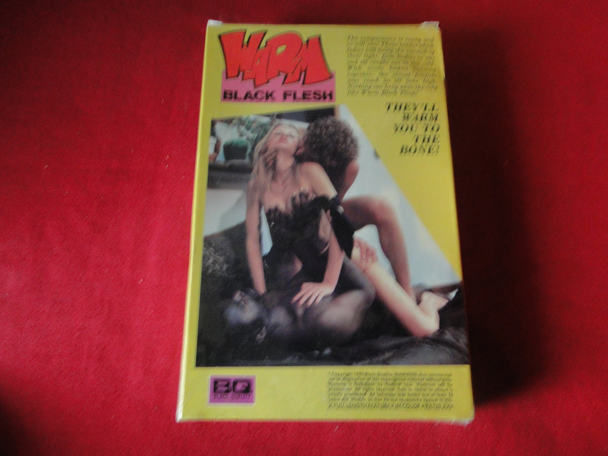 Vintage Erotic Adult XXX VHS Porn Tape Warm Black Flesh SEALED CI –  Ephemera Galore