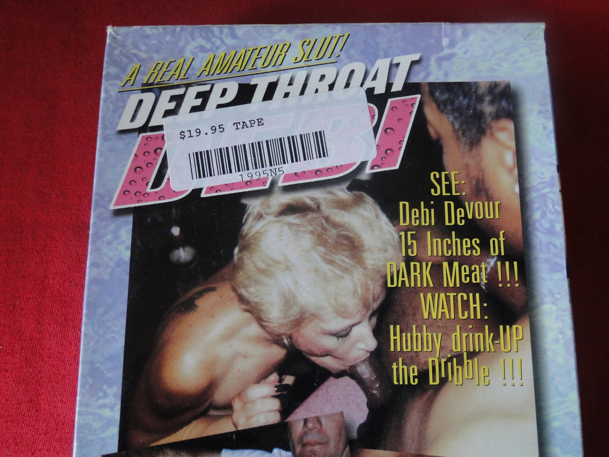 Amateur Slut Deepthroat - Vintage Erotic Adult XXX VHS Porn Tape Amateur Slut Deep Throat CI â€“  Ephemera Galore