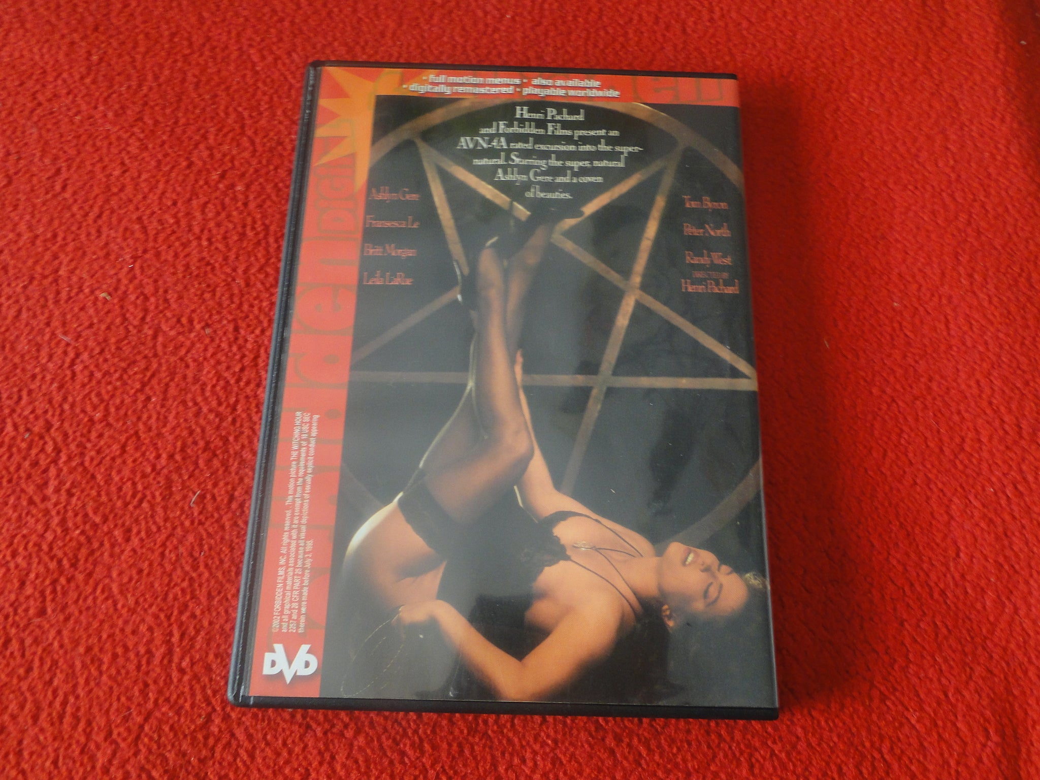 Vintage Erotic Sexy Adult Porn XXX Movie DVD The Witching Hour Ashlyn –  Ephemera Galore