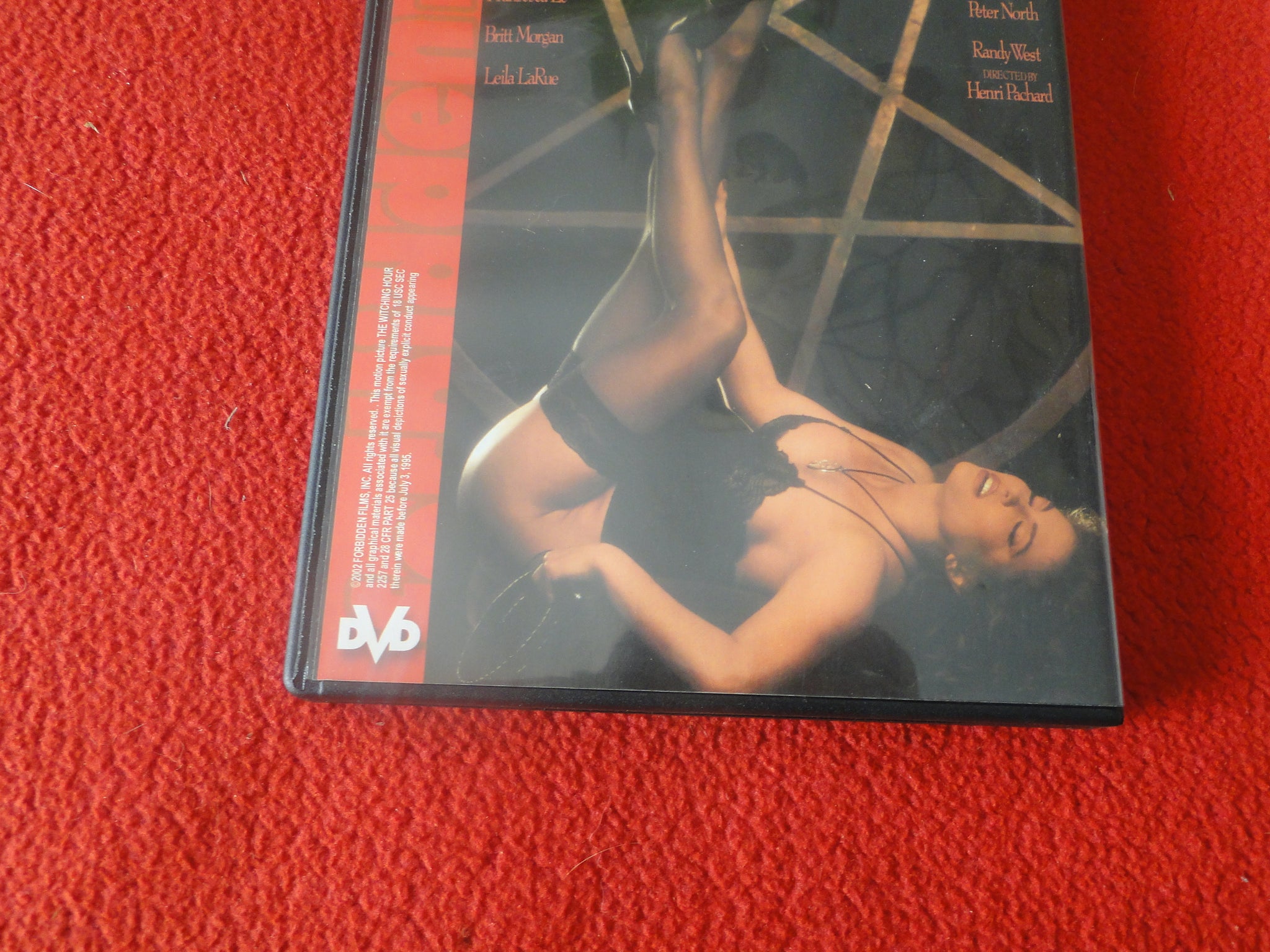 Vintage Erotic Sexy Adult Porn XXX Movie DVD The Witching Hour Ashlyn –  Ephemera Galore