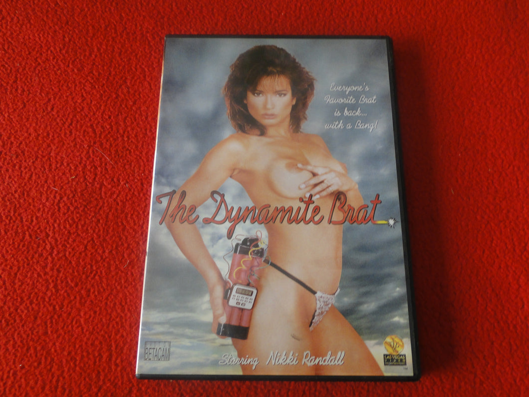 Vintage Erotic Sexy Adult XXX DVD Porn Movie The Dynamite Brat Nikki R –  Ephemera Galore