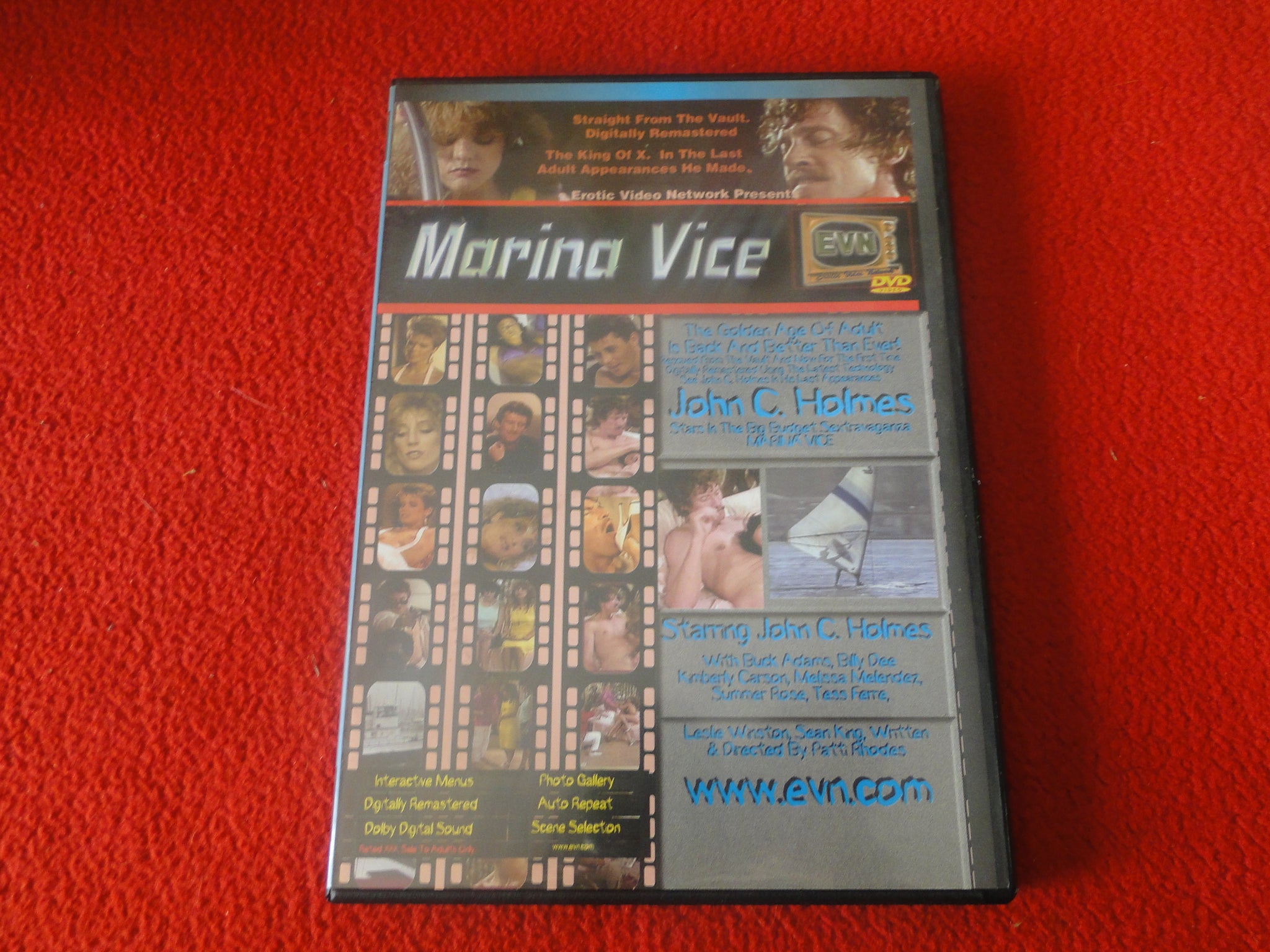 Vintage Erotic Sexy Adult XXX DVD Porn Movie Marina Vice John Holmes B –  Ephemera Galore