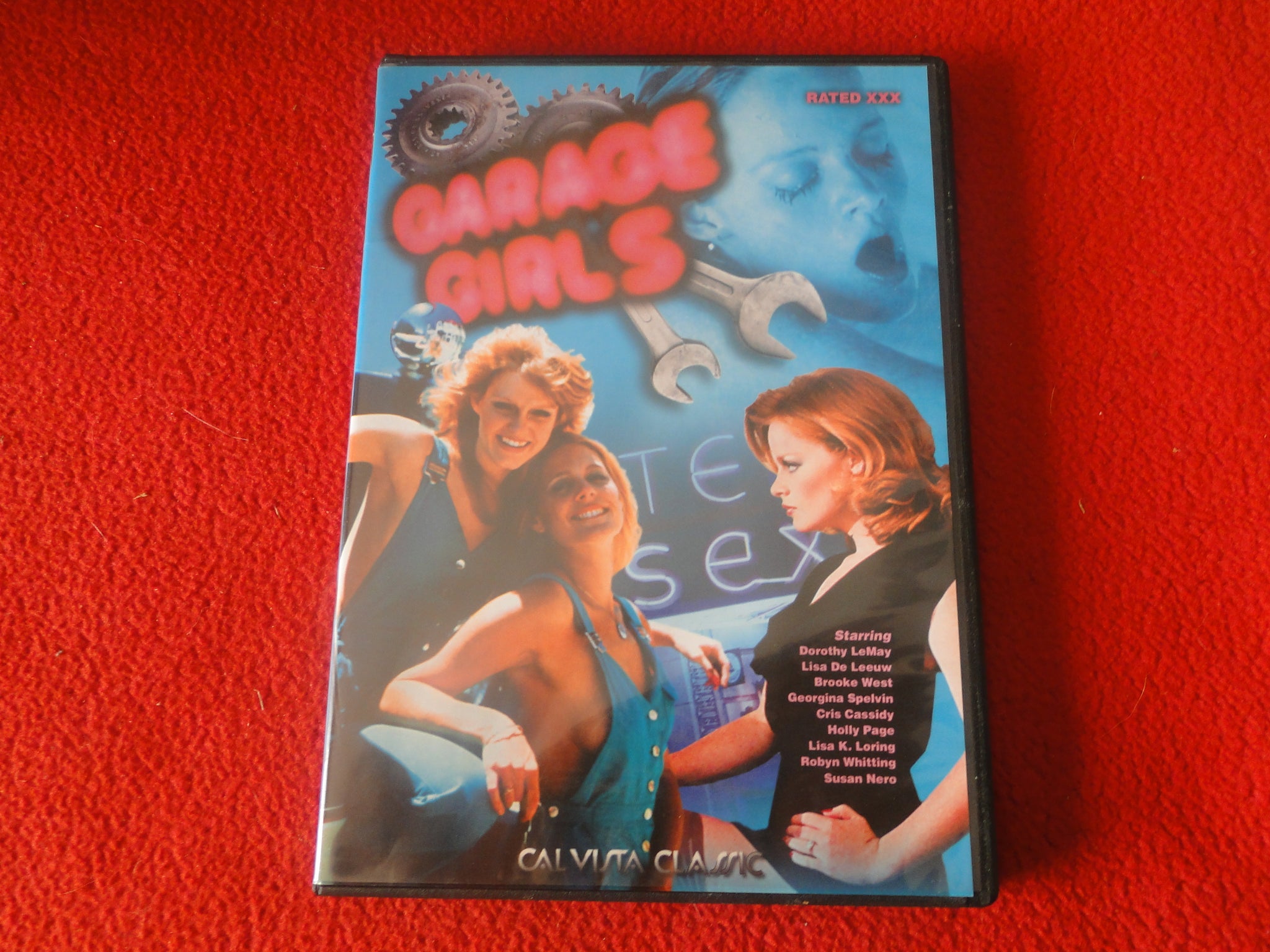 Vintage Erotic Sexy Adult DVD XXX Porn Movie Garage Girls Lisa De Leuu –  Ephemera Galore