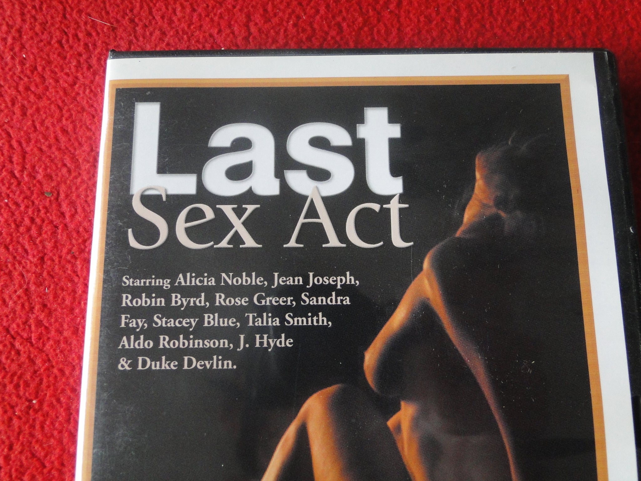 Sex Av Dvd - Vintage Erotic Sexy Adult DVD XXX Porn Movie Last Sex Act Alicia Noble â€“  Ephemera Galore