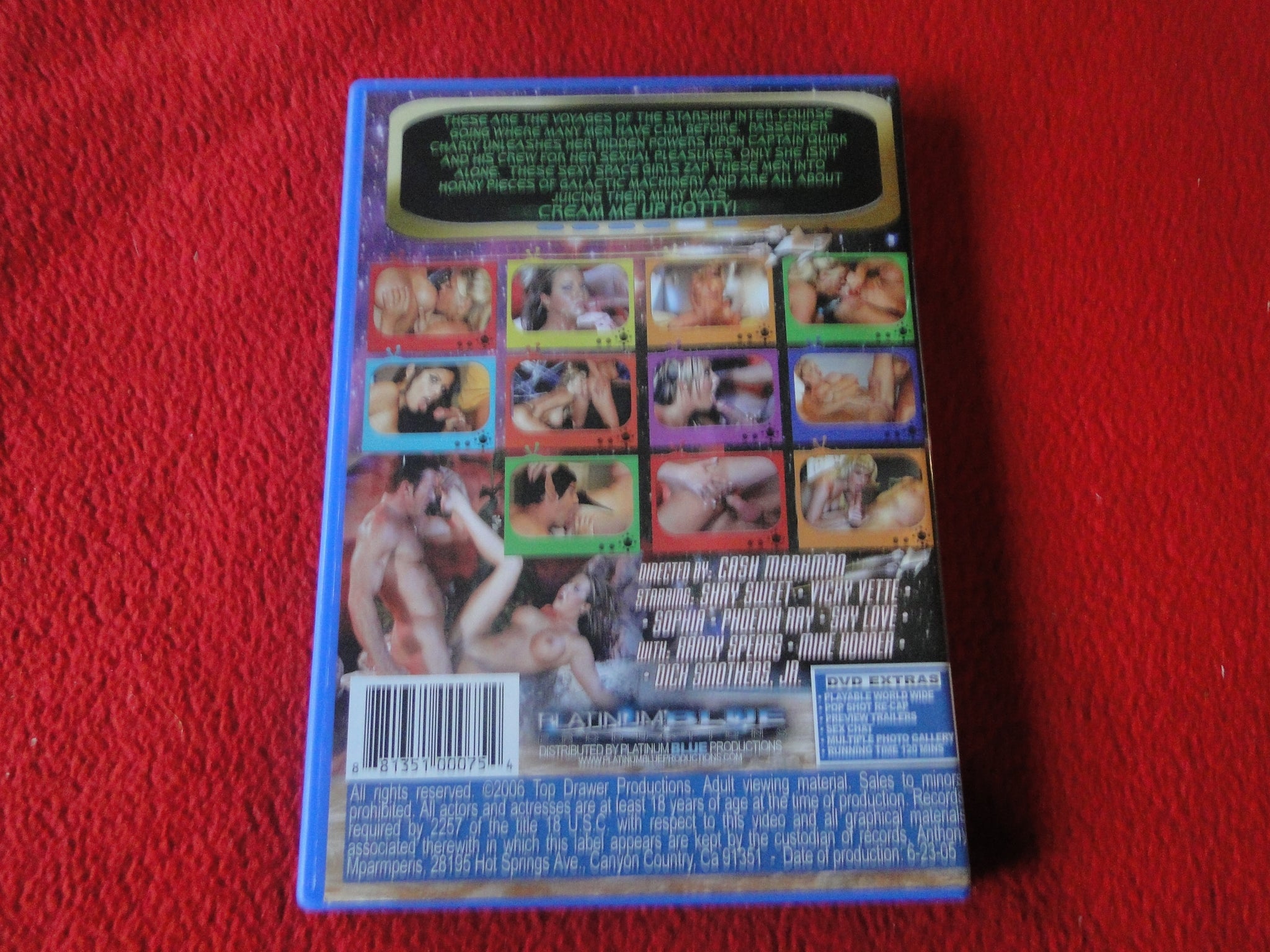 Vintage Erotic Sexy Adult XXX DVD Porn Movie Sex Trek Charly XXX Shay –  Ephemera Galore