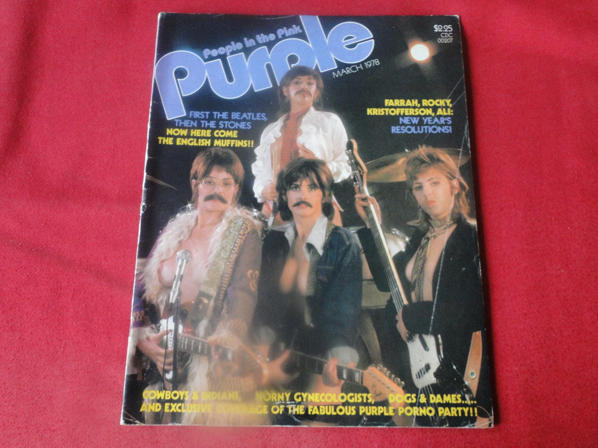 Vintage Nude Erotic Sexy Adult Magazine People in the Pink Purple 1978 –  Ephemera Galore