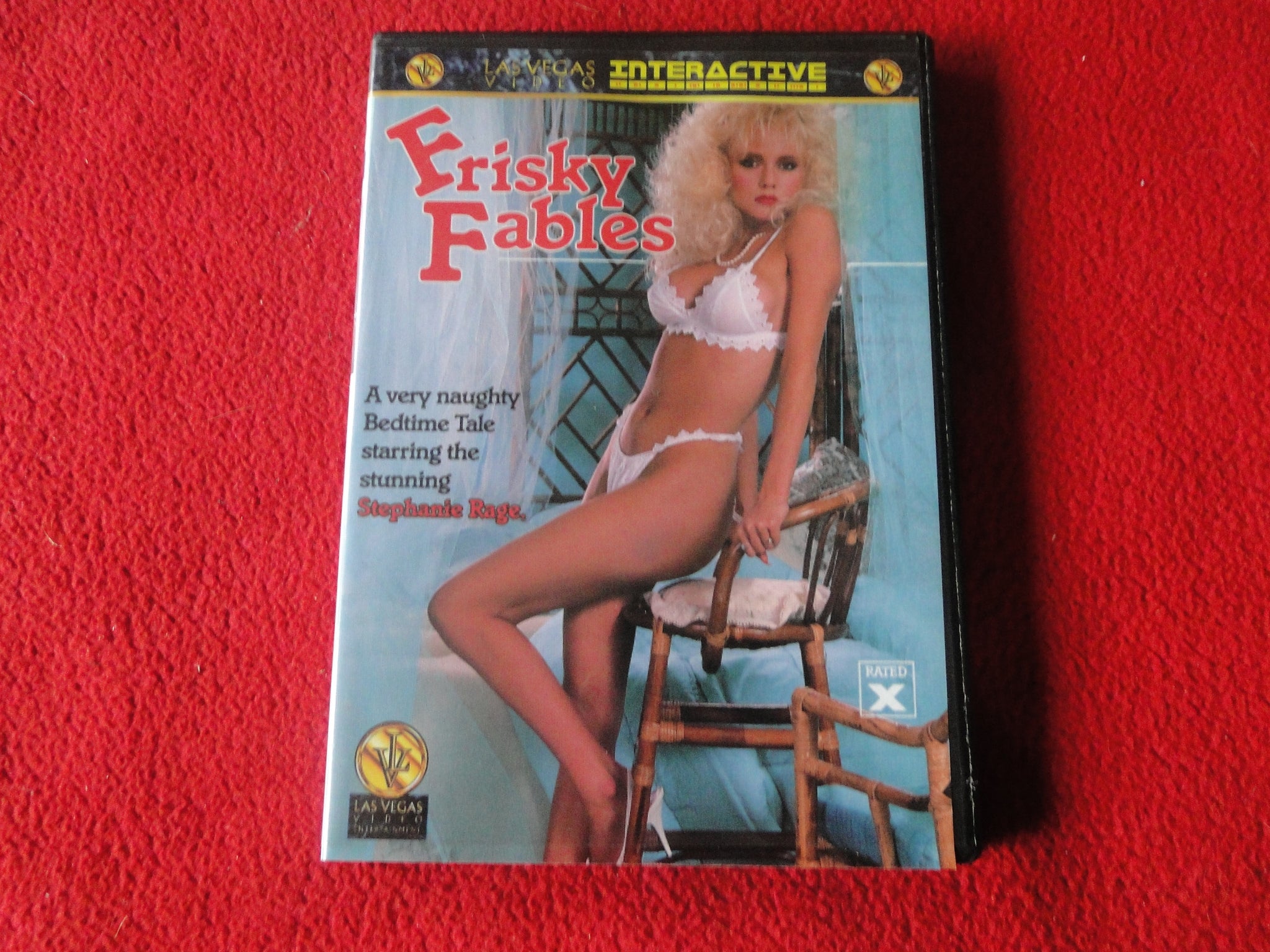 Sexy B Xxx - Vintage Erotic Sexy Adult XXX Porn DVD Movie Frisky Fables Stephanie R â€“  Ephemera Galore