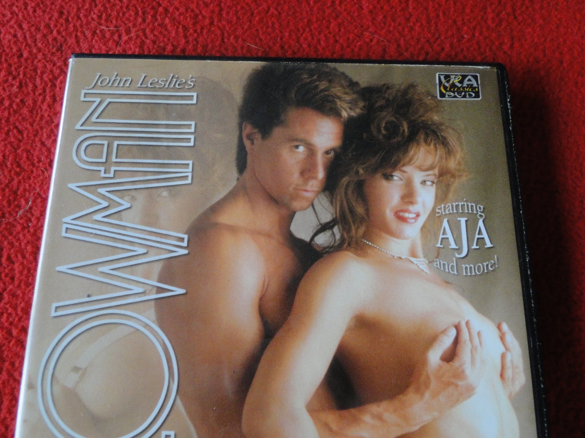 Vintage Erotic Sexy Adult XXX Porn DVD Movie Pillowman Aja Peter North –  Ephemera Galore