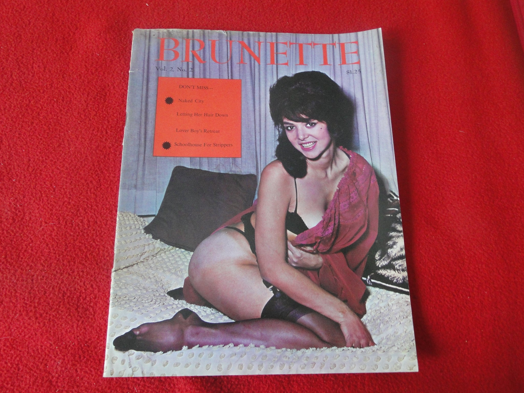 2048px x 1536px - Vintage Nude Erotic Sexy Adult Magazine Brunette 1963 P71 â€“ Ephemera Galore