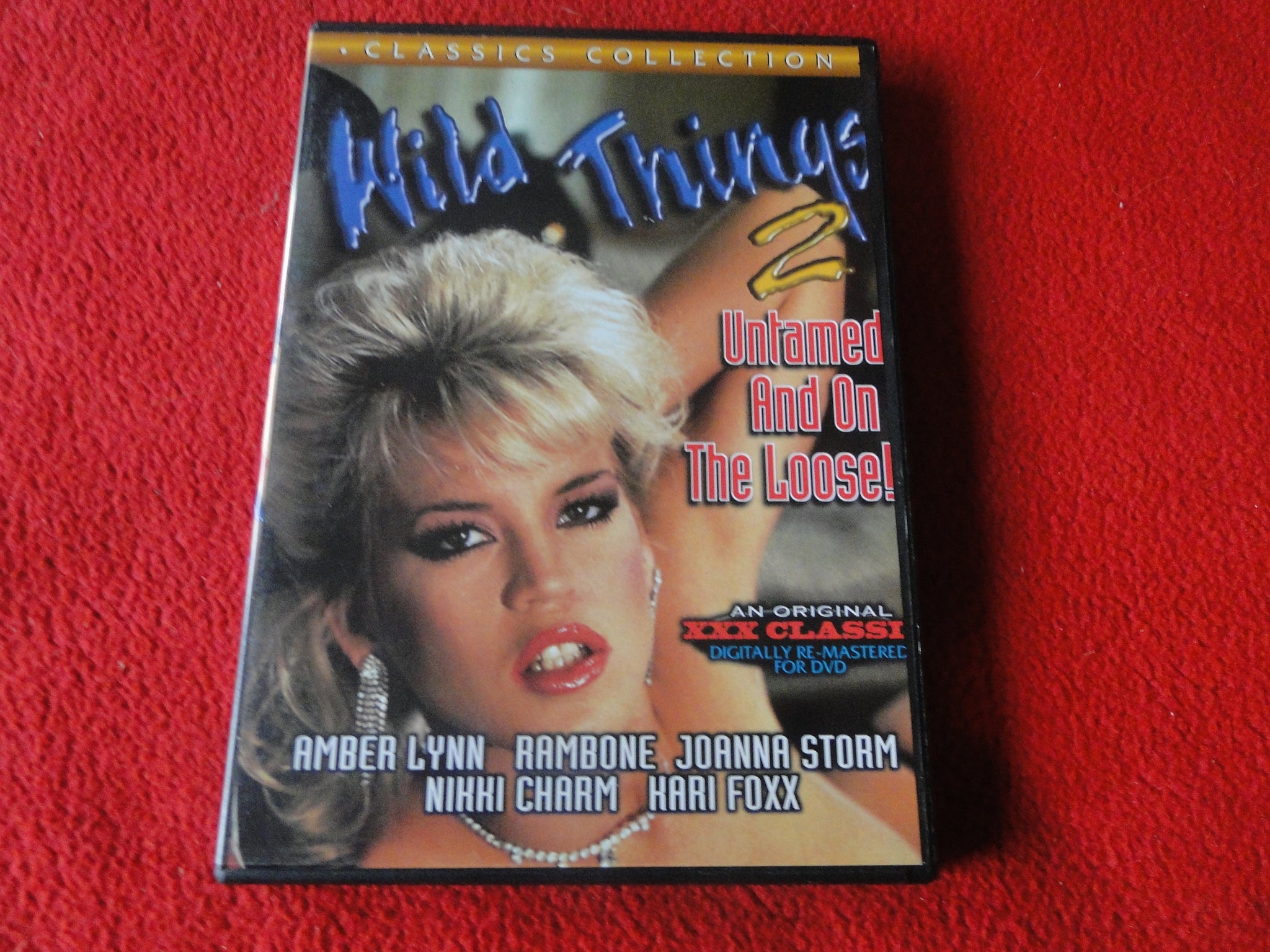 Vintage Erotic Sexy Adult XXX Porn DVD Movie Wild Things Amber Lynn Ni –  Ephemera Galore