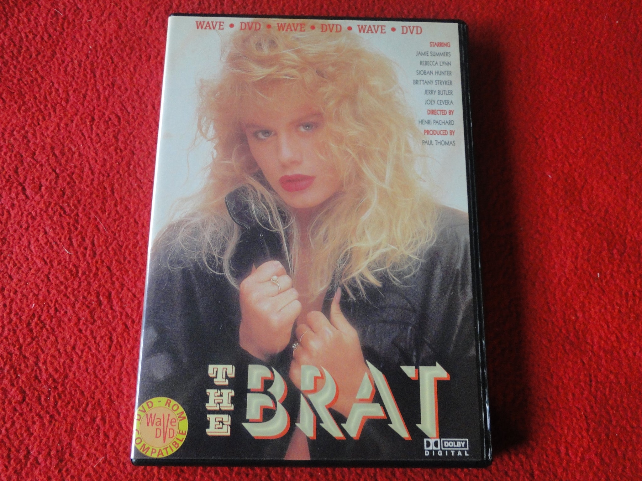 Vintage Erotic Sexy Adult XXX Porn DVD Movie The Brat Jamie Summers B –  Ephemera Galore