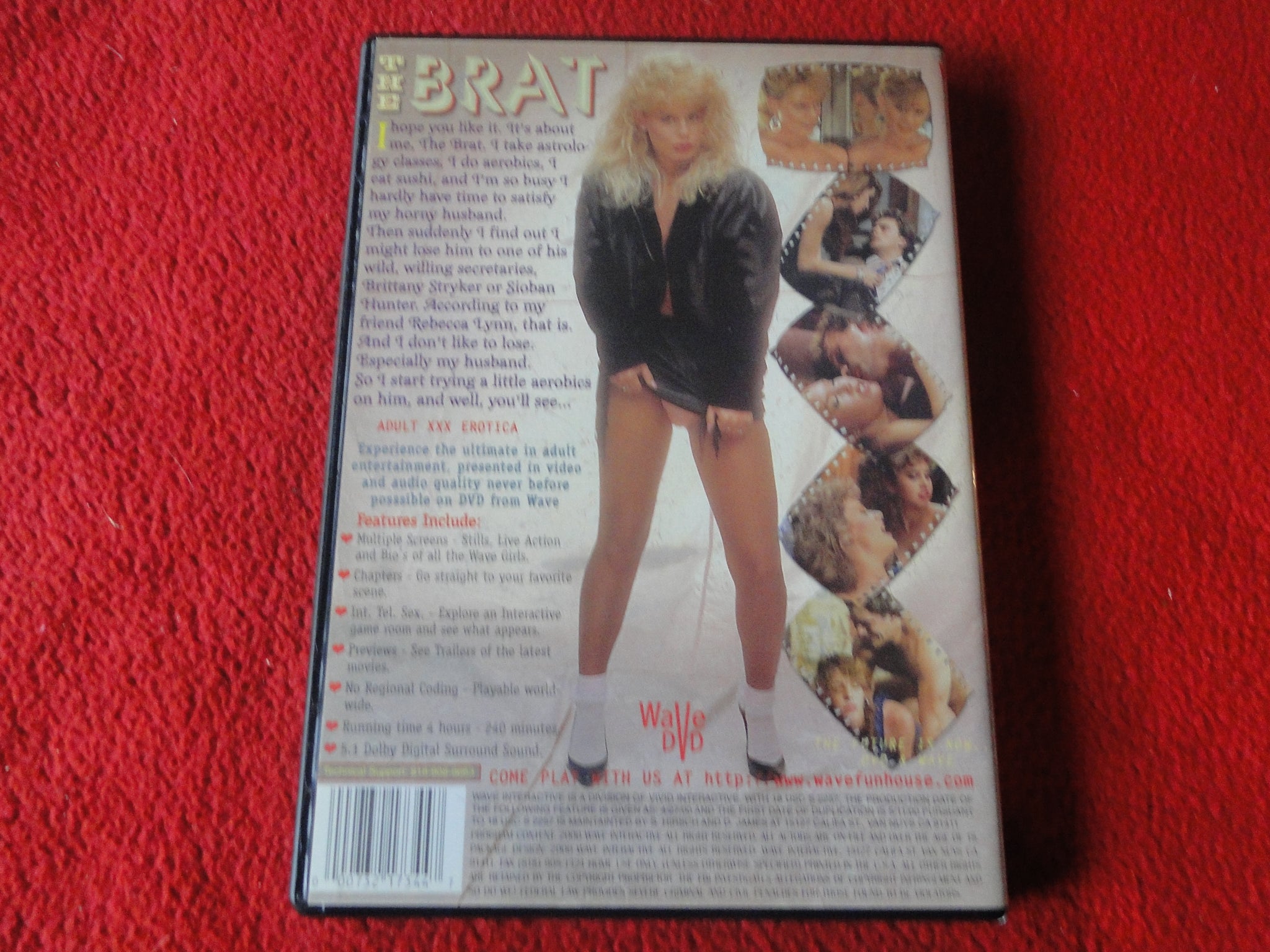 Vintage Erotic Sexy Adult XXX Porn DVD Movie The Brat Jamie Summers B –  Ephemera Galore