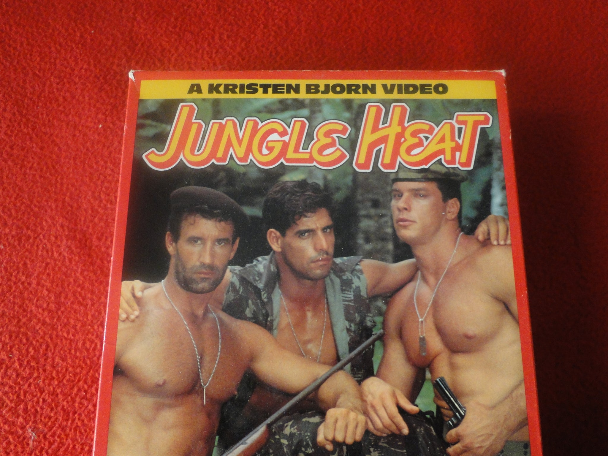 Vintage Adult Erotic XXX Gay VHS Porn Movie Kristen Bjorn Jungle Heat –  Ephemera Galore