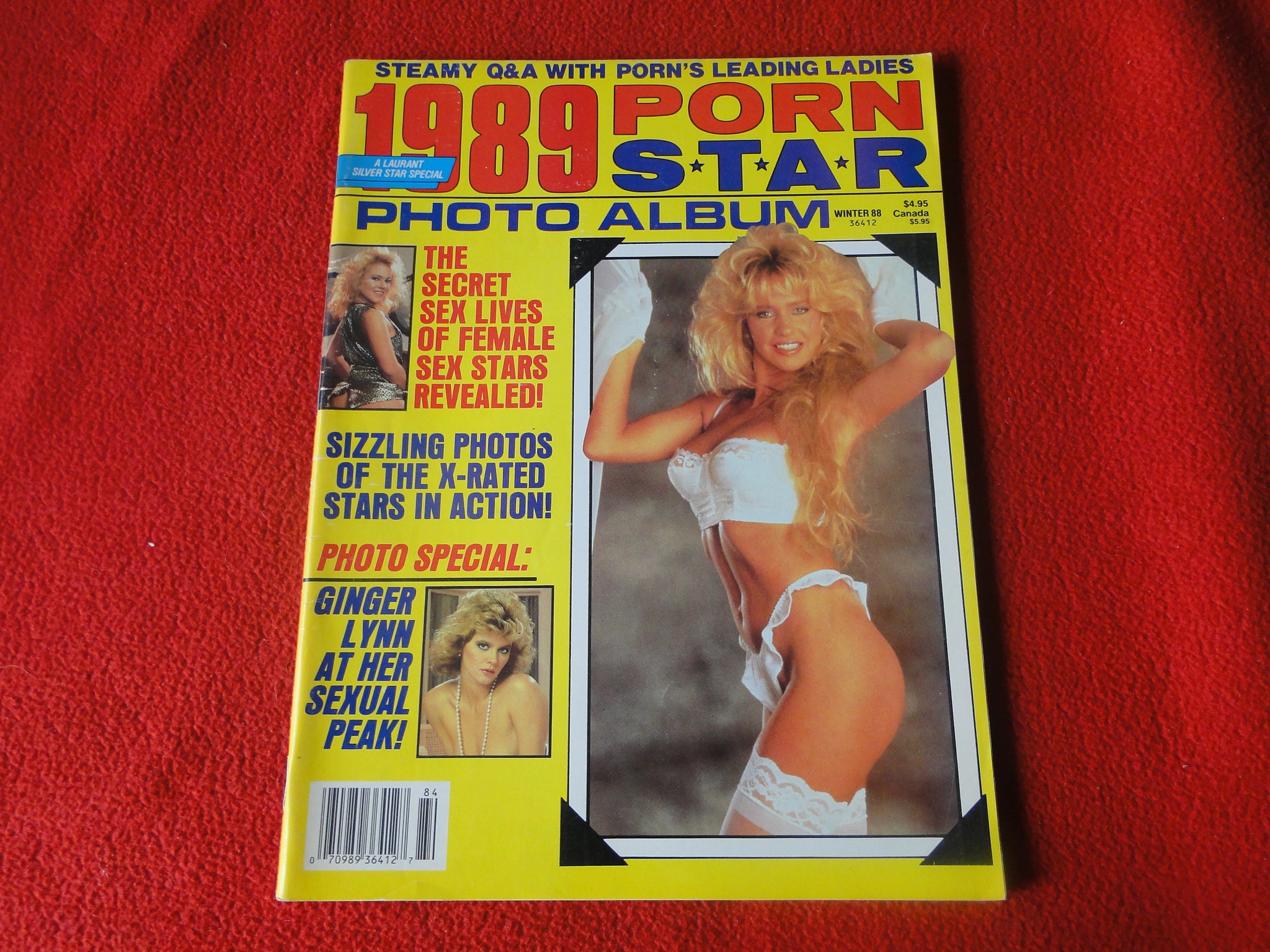 Vintage Sex Stars Nude - Vintage Nude Erotic Sexy Adult Magazine All Color 1989 Porn Star Photo â€“  Ephemera Galore