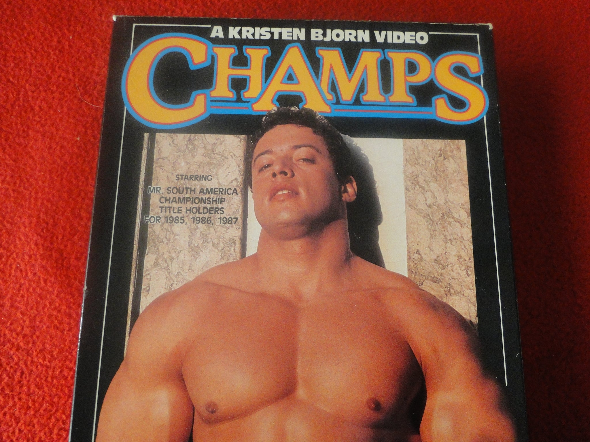 Vintage Adult Erotic XXX Gay VHS Porn Movie Kristen Bjorn Champs 25 –  Ephemera Galore