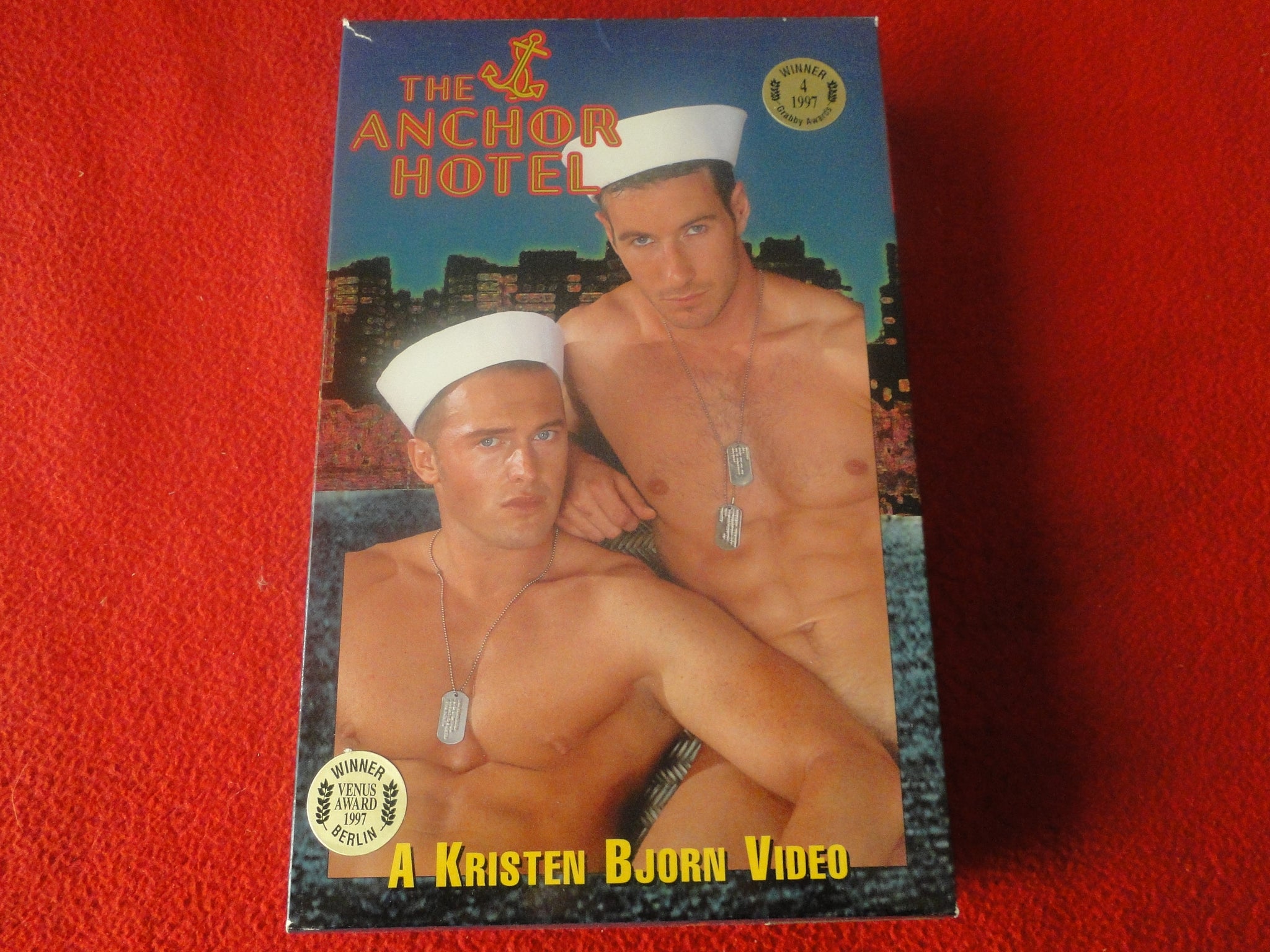 Vintage Adult Erotic XXX Gay VHS Porn Movie Kristen Bjorn The Anchor H –  Ephemera Galore