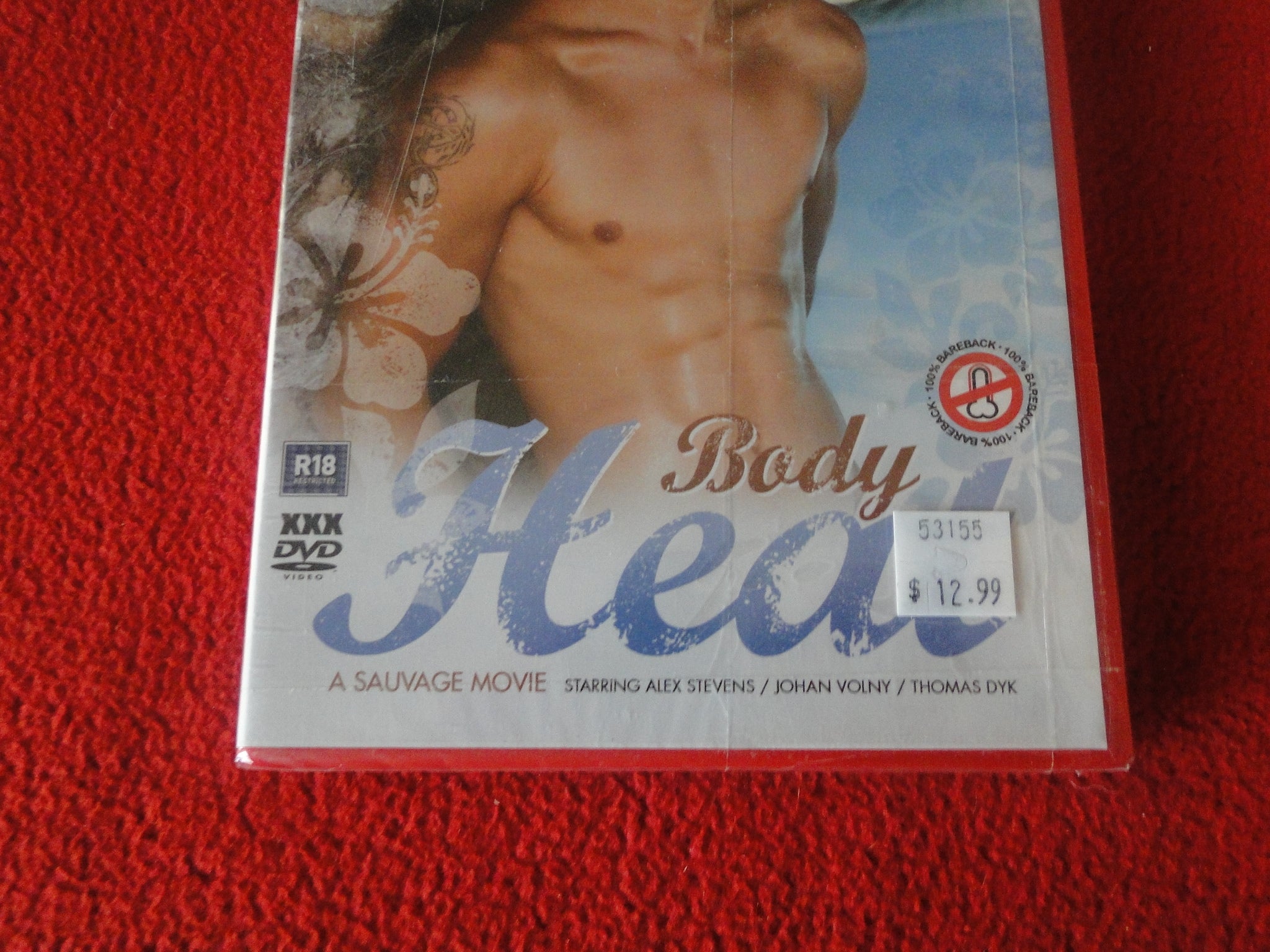 Vintage 18 Y.O. + Adult Erotic Gay Porn DVD Body Heat SEALED Alex Stev –  Ephemera Galore