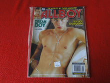 Load image into Gallery viewer, Vintage 18 Y. O. + Sexy Erotic Gay Adult Magazine All Boy June 2010 SEALED P54
