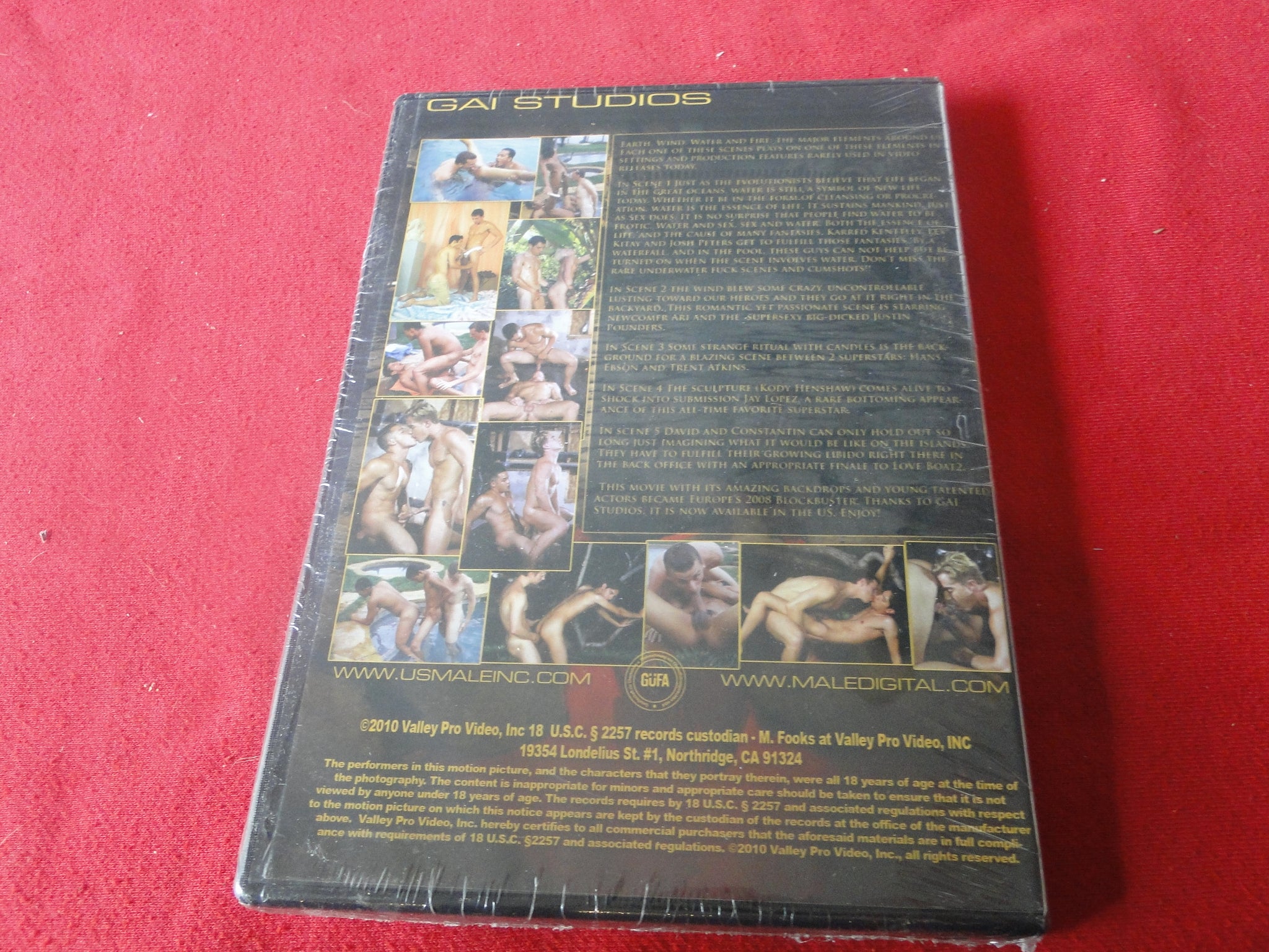 Vintage Adult Gay Porn DVD XXX Movie SEALED Elements 3 P83 – Ephemera Galore