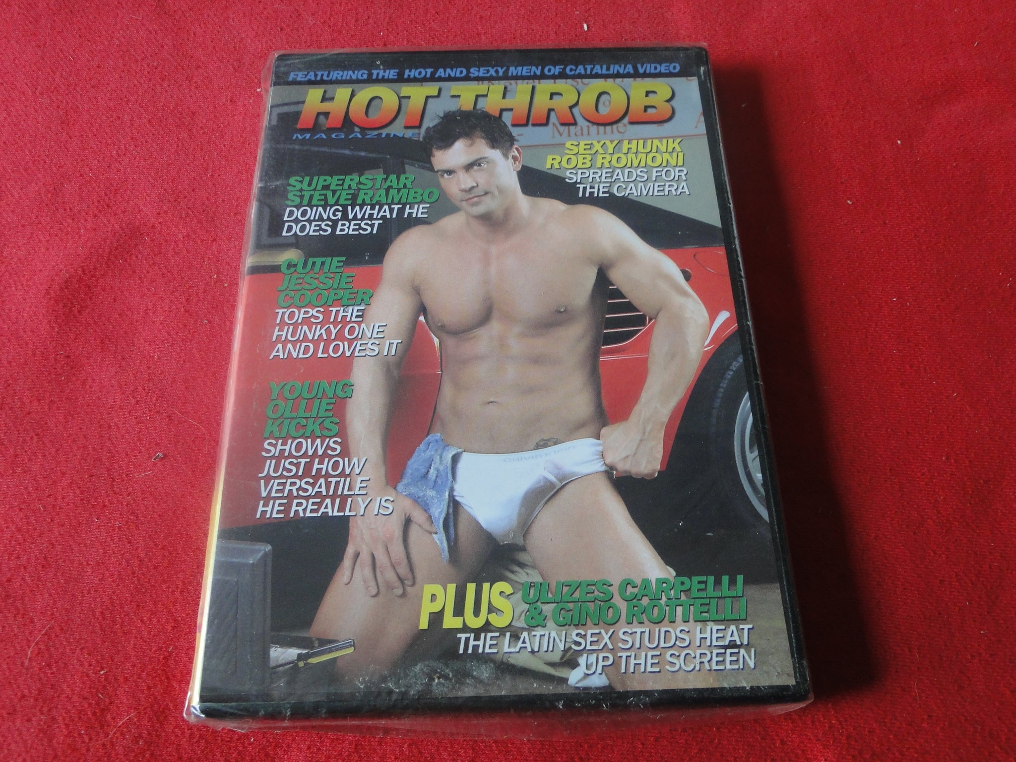 Vintage Adult Gay Porn DVD XXX Movie SEALED Hot Throb Rob Romoni P83 –  Ephemera Galore