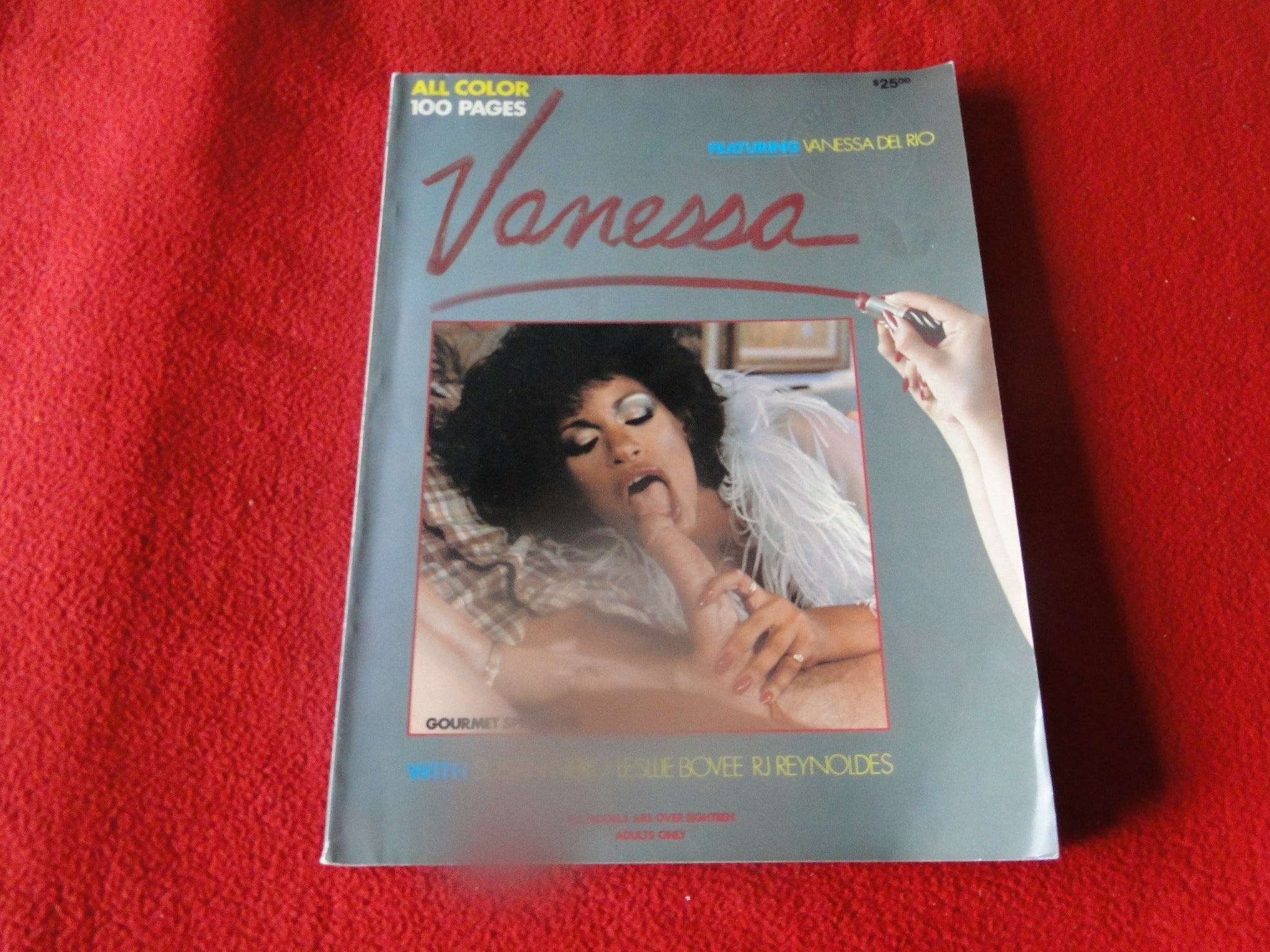 Vintage Nude Erotic Sexy Adult Magazine Vanessa Vanessa Del Rio P76 –  Ephemera Galore